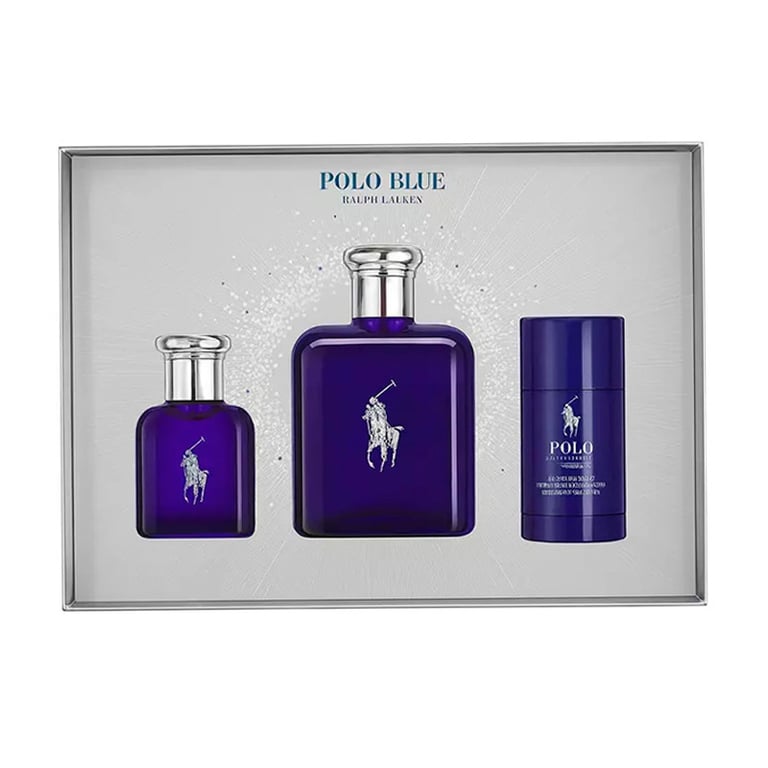 Polo Blue Ser EDT 125 ml + EDT 40 ml + Desodorante 75g de Ralph Lauren