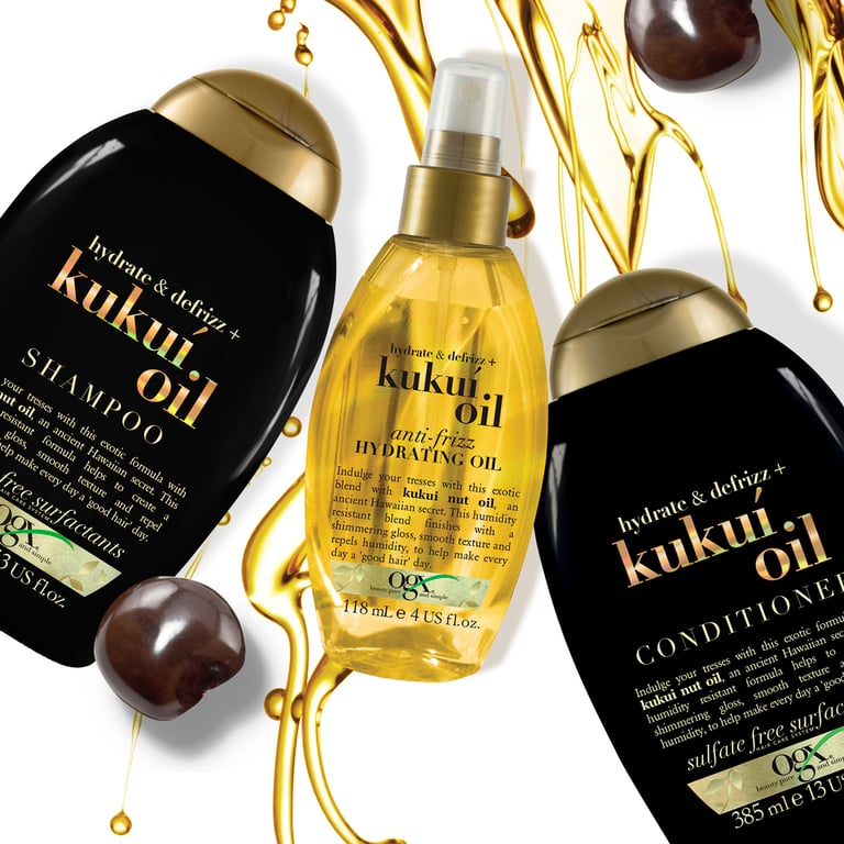 Kukui Oil Anti-Frizz Hair Conditioner 385 ml da OGX