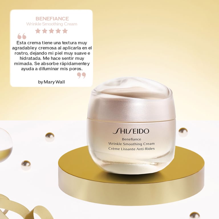 Benefiance Wrinkle Smooth Cream 50 ml Set 4 Pezzi di Shiseido
