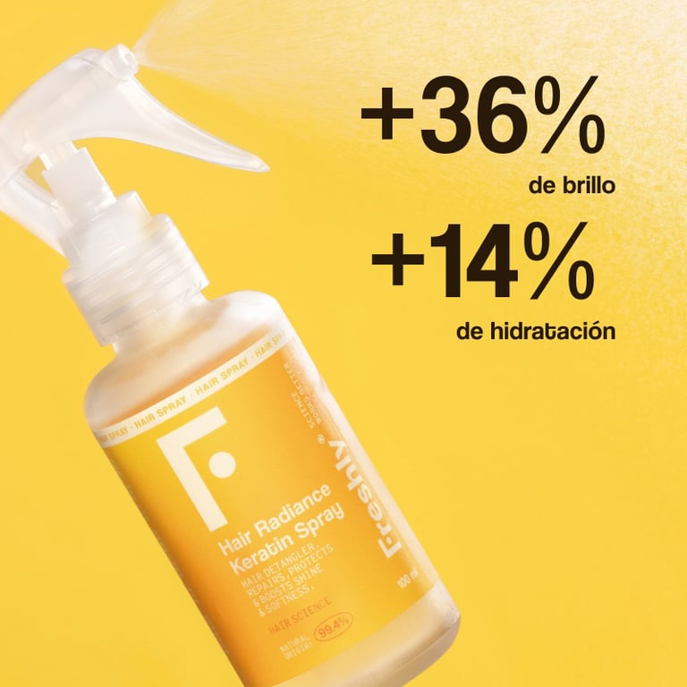 Hair Radiance Keratin Spray 100 ml di Freshly Cosmetics