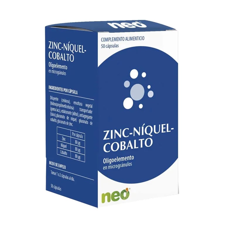 Microgranulos Zink Nickel Kobalt
