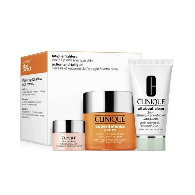Superdefense Anti-Fatigue 3er-Set Anti-Müdigkeits-Creme 50 ml
