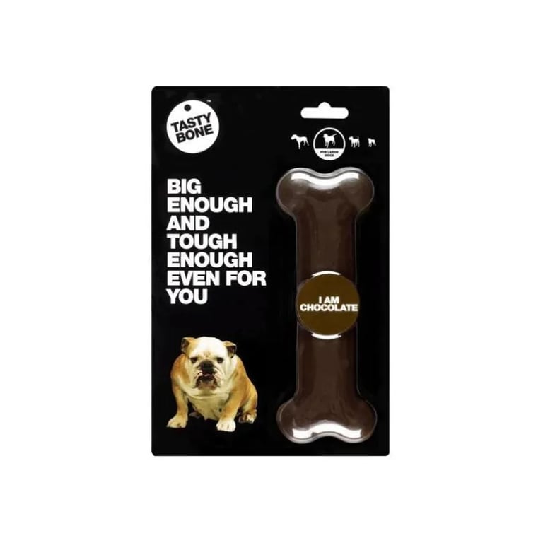 Hueso De Nylon Sabor Chocolate Razas Grandes