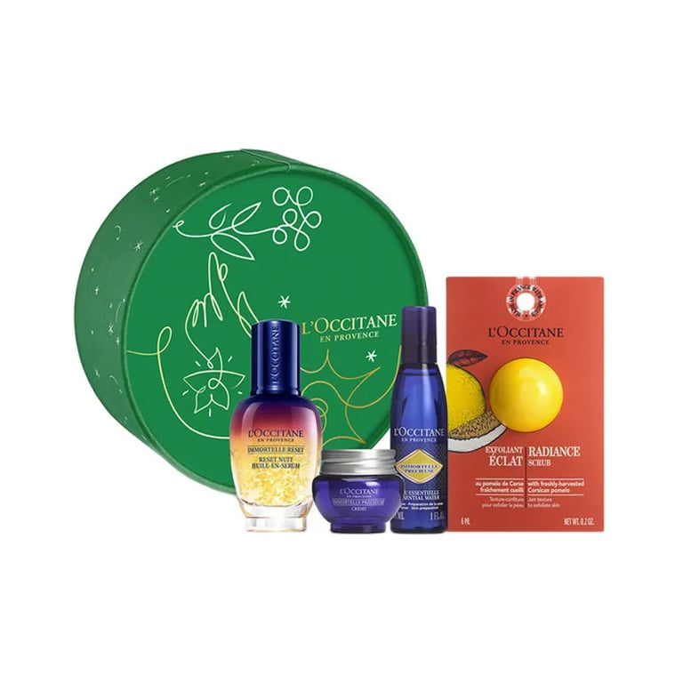 Inmortelle Reset Sérum 30 ml + Creme + Tónico + Esfoliante