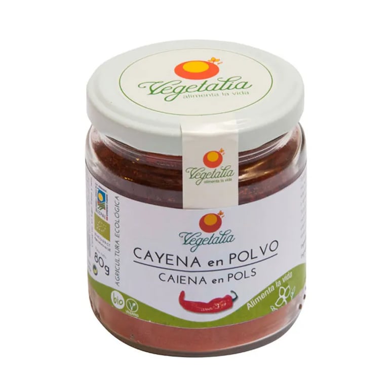 PIMIENTA CAYENA EN POLVO BIO