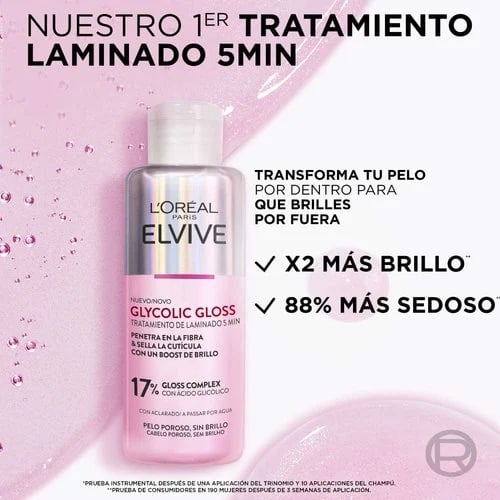 Laminierbehandlung 5 Min Glycolic Gloss 200 ml von Elvive