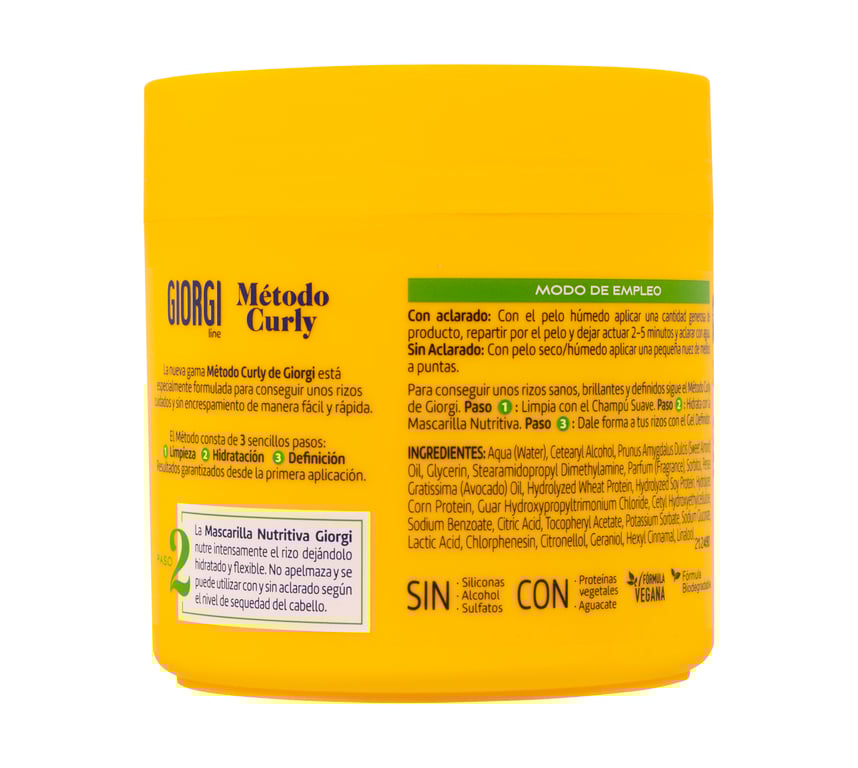 Lockenmasken-Methode Schritt 3 350 ml von Giorgi