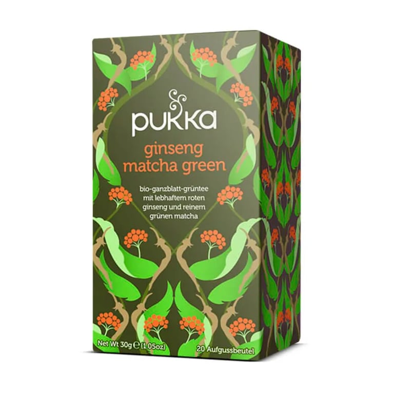 TE VERDE, MATCHA Y GINSENG BIO