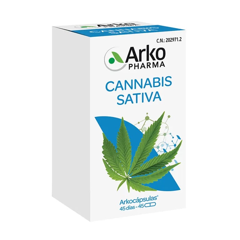Arkocápsulas Cannabis Sativa 500 mg