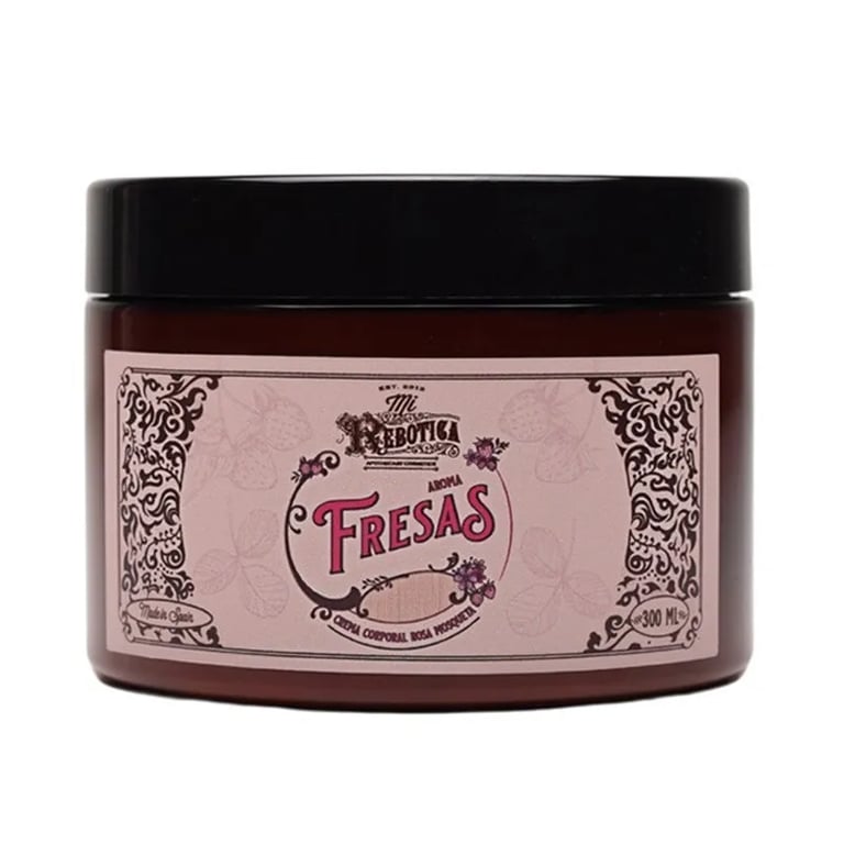 Crema Corpo alla Rosa Mosqueta Aroma Fragola