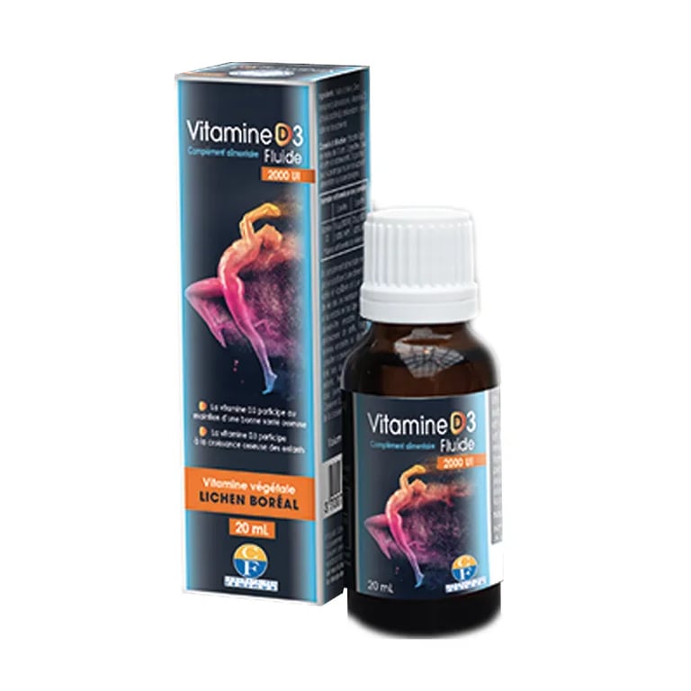 Vitamina D3 Fluide 2000 ui