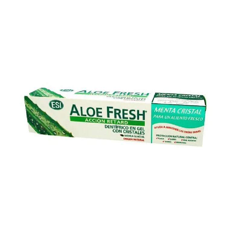 Aloe Fresh Acción Retard Dentífrico En Gel Con Cristales