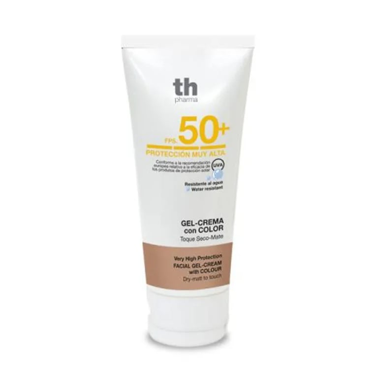 SUN GEL-CRÈME VISAGE TEINTÉ DORÉ FPS 50+