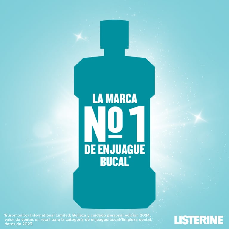 Listerine Mentol Sabor Suave 500 ml de Listerine