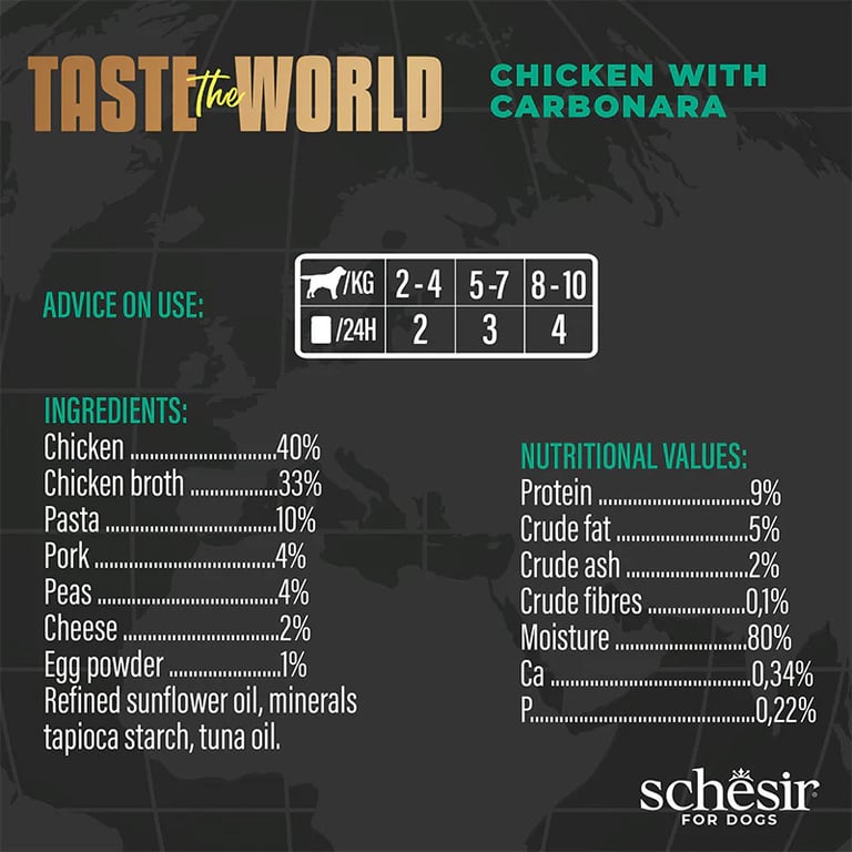 Dog Taste The World Frango Carbonara - imagen 4 de 6