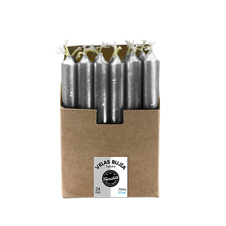 Bougies Bougie Mini Argent