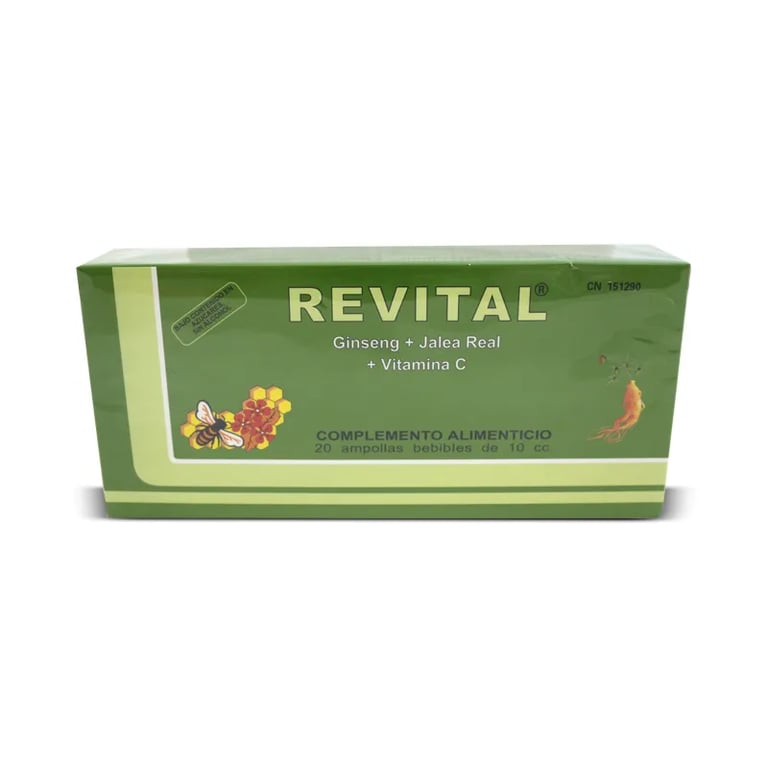 Revital Ginseng + Jalea Real + Vitamina C