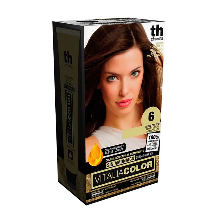 VITALIA COLOR TINTE Nº6 SIN AMONIACO RUBIO OSCURO