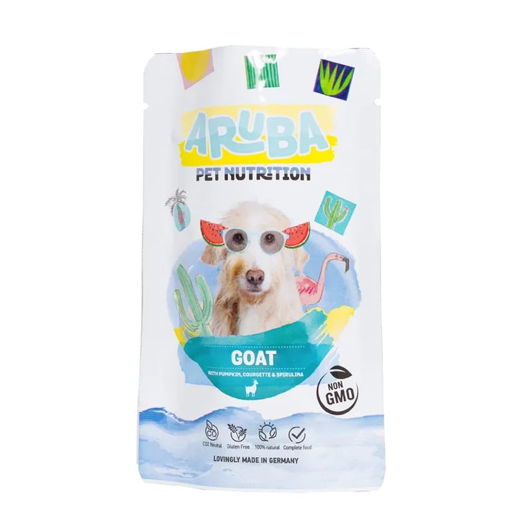 Aruba Dog Geit Pompoen Courgette En Spirulina