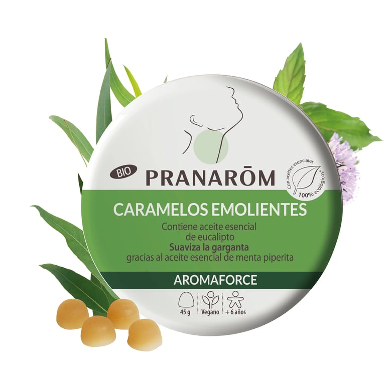 Caramelos Emolientes Eucalipto y Menta Bio
