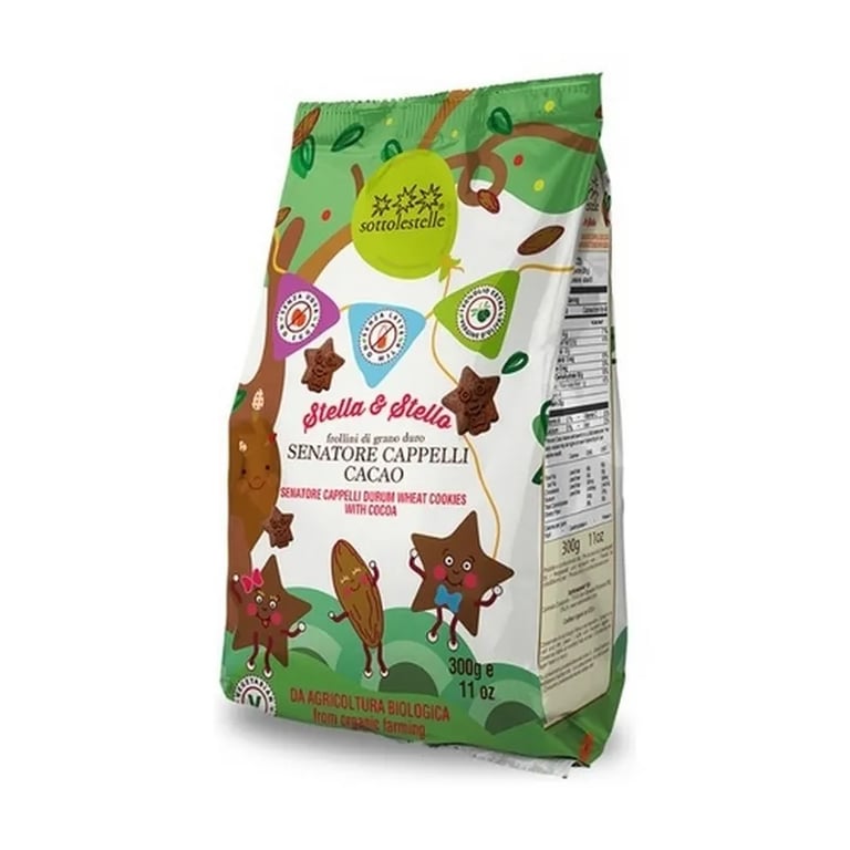 Biscuits Étoiles De Cacao Bio