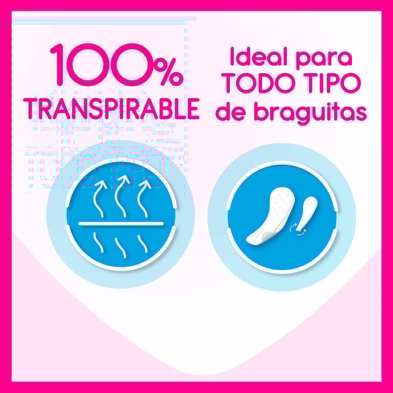 Cotton Feel Flexiform 30 Unités de Carefree