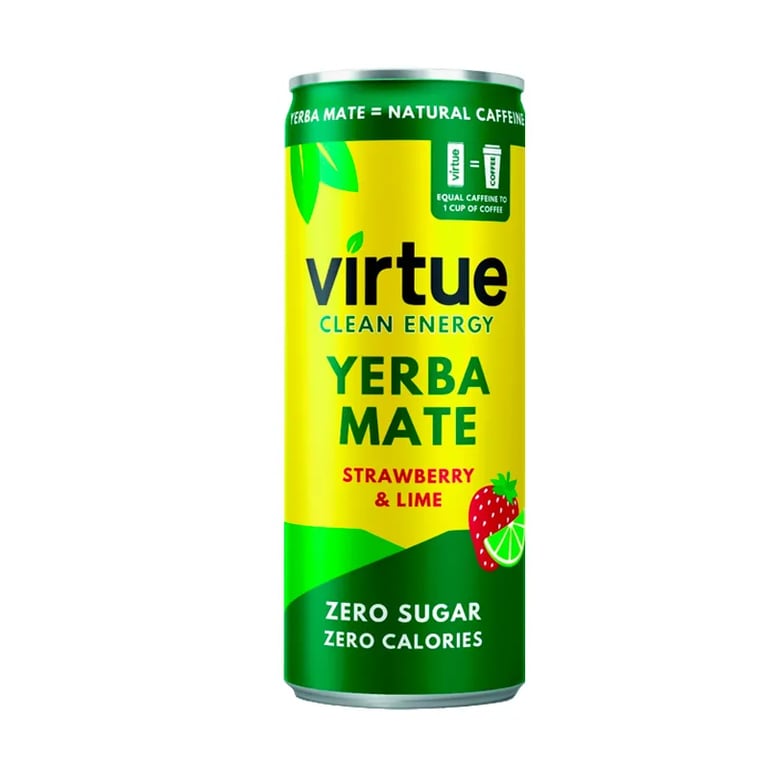 Clean Energy Yerba Mate Fresa Limón