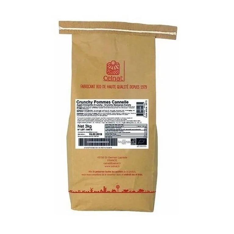 Crunchy Manzanas Y Canela Bio