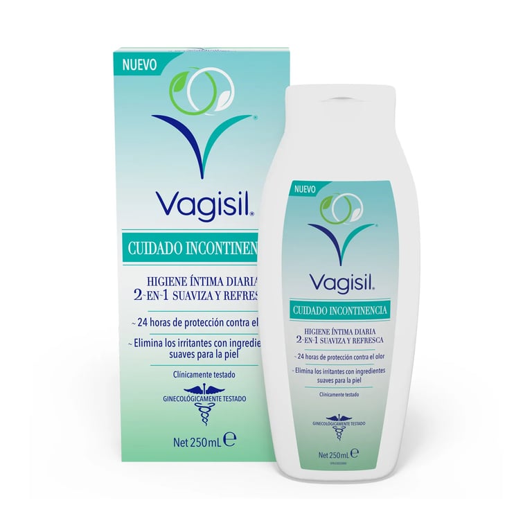 Vagisil Cuidado Incontinencia Higiene Intima Diaria 2 En 1