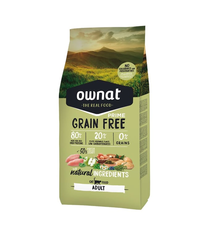 Prime Grain Free Cat Chicken & Turkey