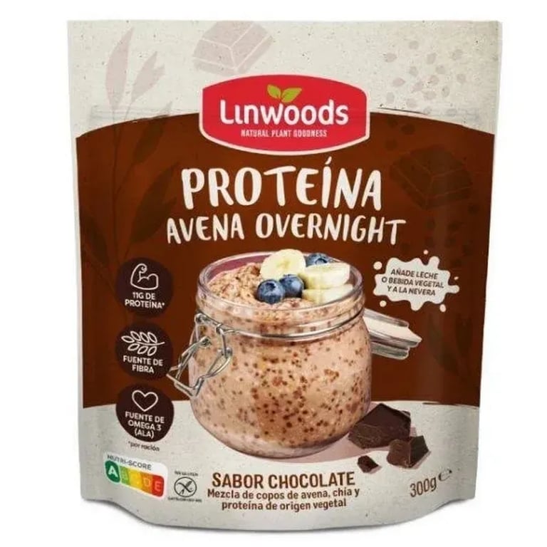Proteina Avena Overnight Choco Sin Gluten