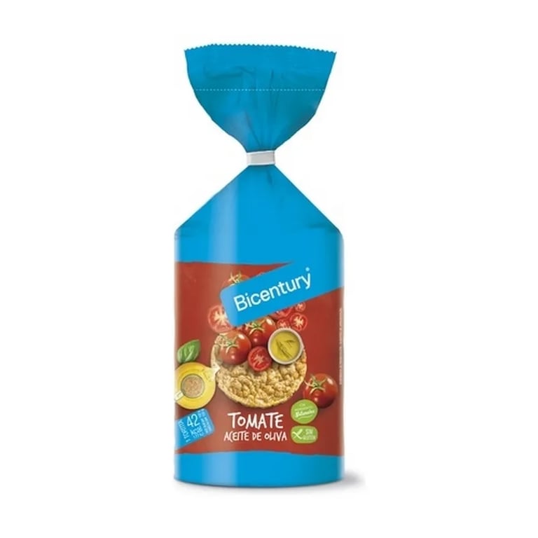 Tortitas De Maíz Tomate Con Aceite De Oliva