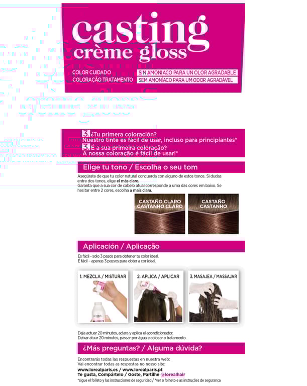 Casting Creme Gloss #500 - Hellbraun von L'Oreal Expert Professionnel