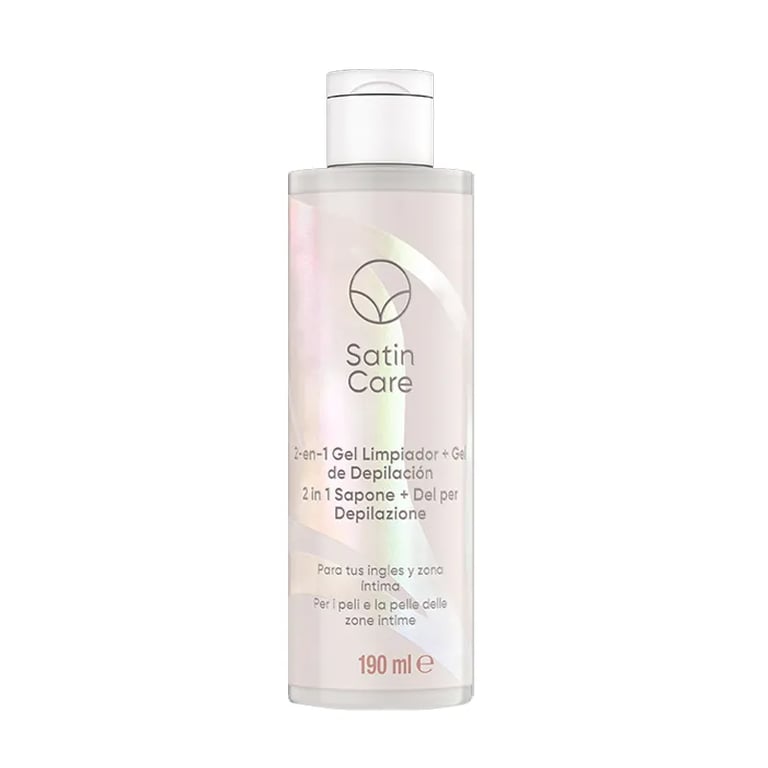 Satin Care 2 En 1 Gel Limpiador + Gel Depilación