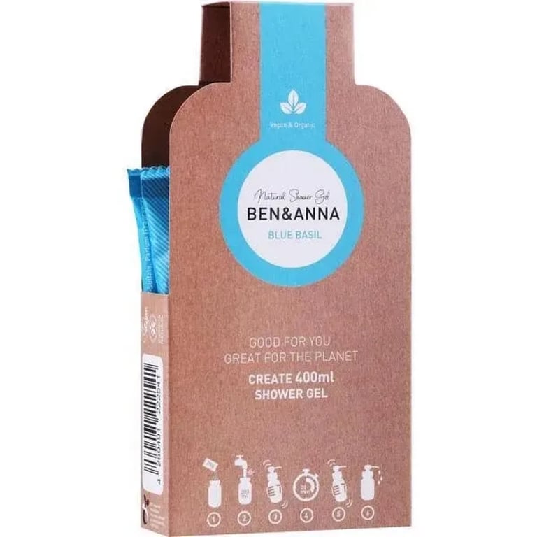 Gel De Ducha Copos Secos Blue Basil
