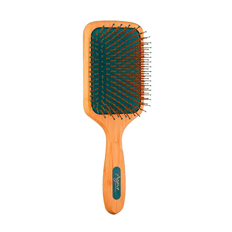 Healing Oil Natural Bamboo Paddle Brush