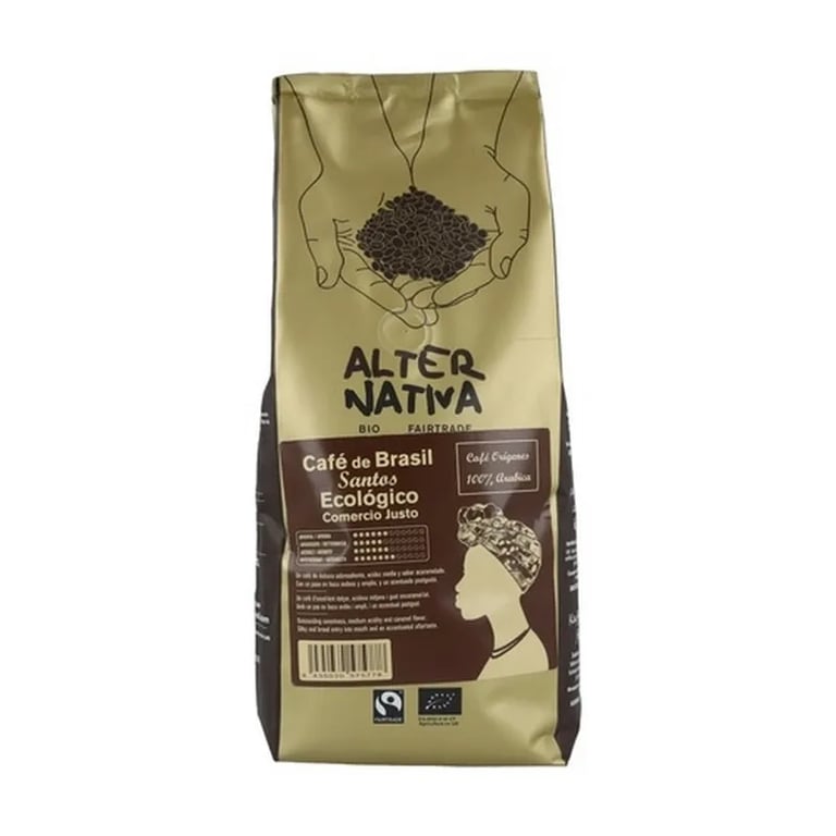 Brasilianischer Kaffee Eco 100% Arabica in ganzen Bohnen
