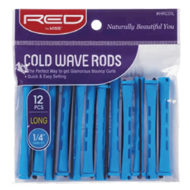 Cold Wave Rods 1/4" #Blue Bigudi