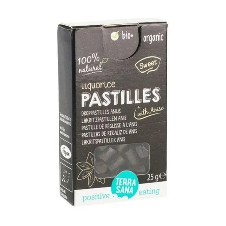 Pastilles De Réglisse Avec Anis Bio Vegan