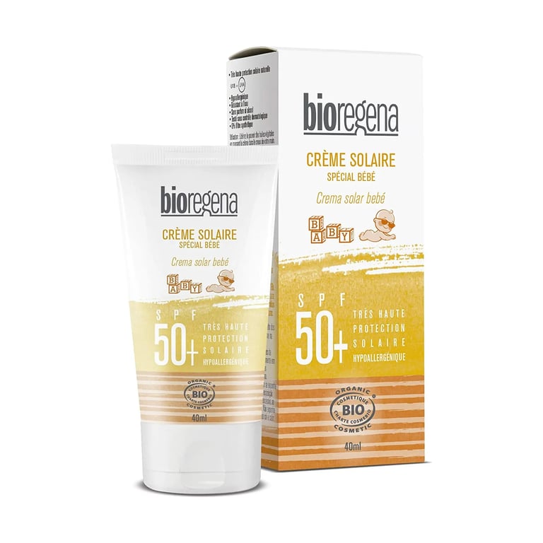 Crema Solar Bebé SPF50 Bio