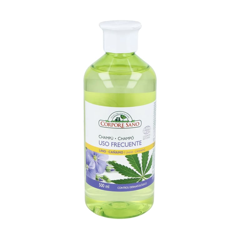 Shampooing Usage Fréquent Lin Et Chanvre