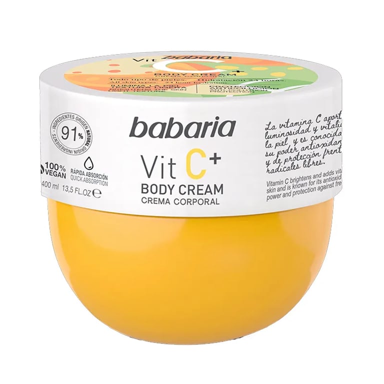 Crema Corporal Vitamina C+