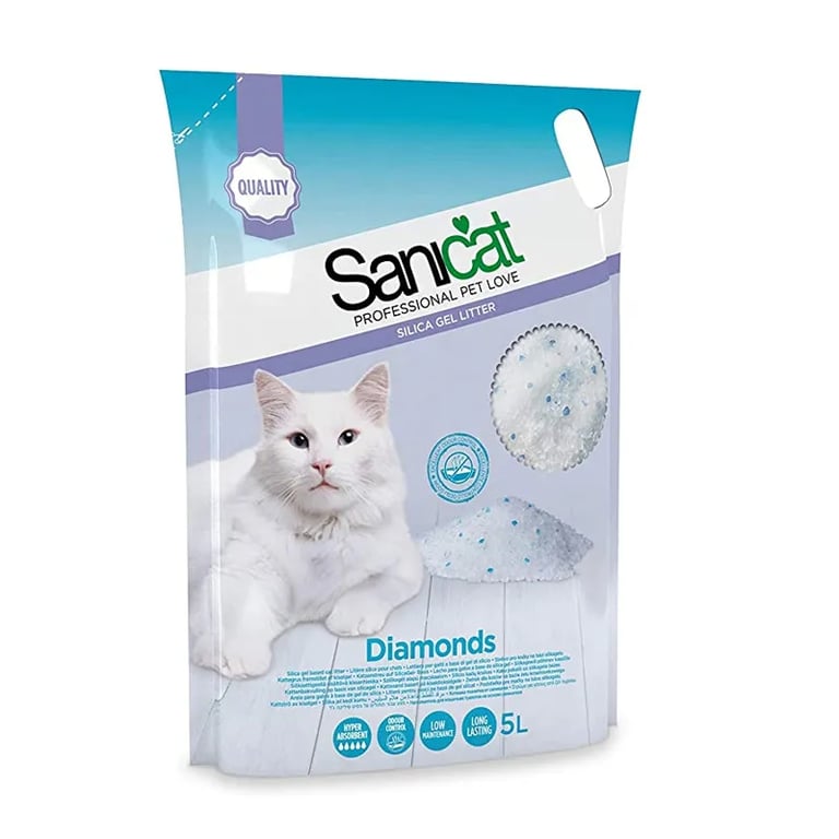 Diamonds Arena De Silice Para Gato