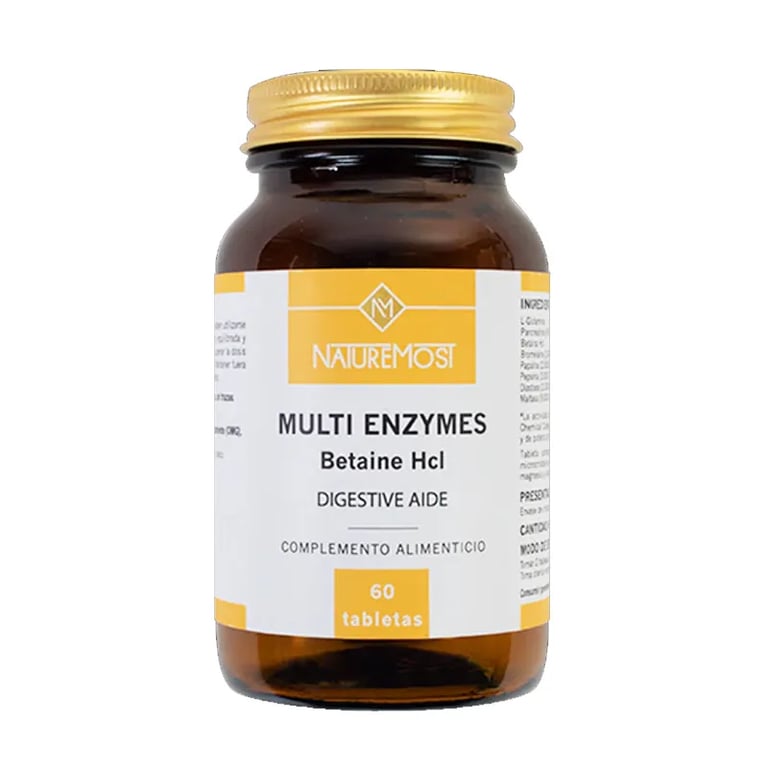 Multienzymes avec bétaïne HCL