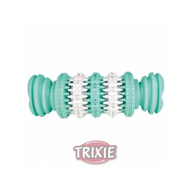 Denta Fun Osso Menta Borracha Natural 15 cm