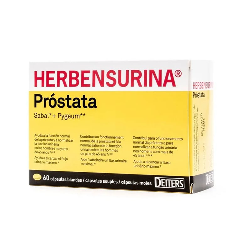 Herbensurina Próstata Sin Gluten