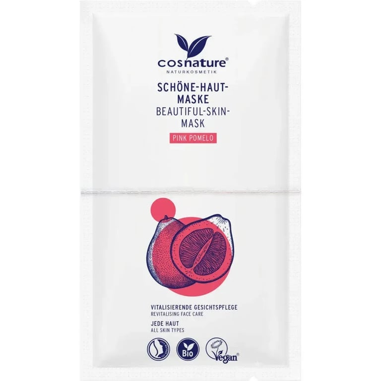 Mascarilla Facial Piel Hermosa Pomelo Rosa Bio