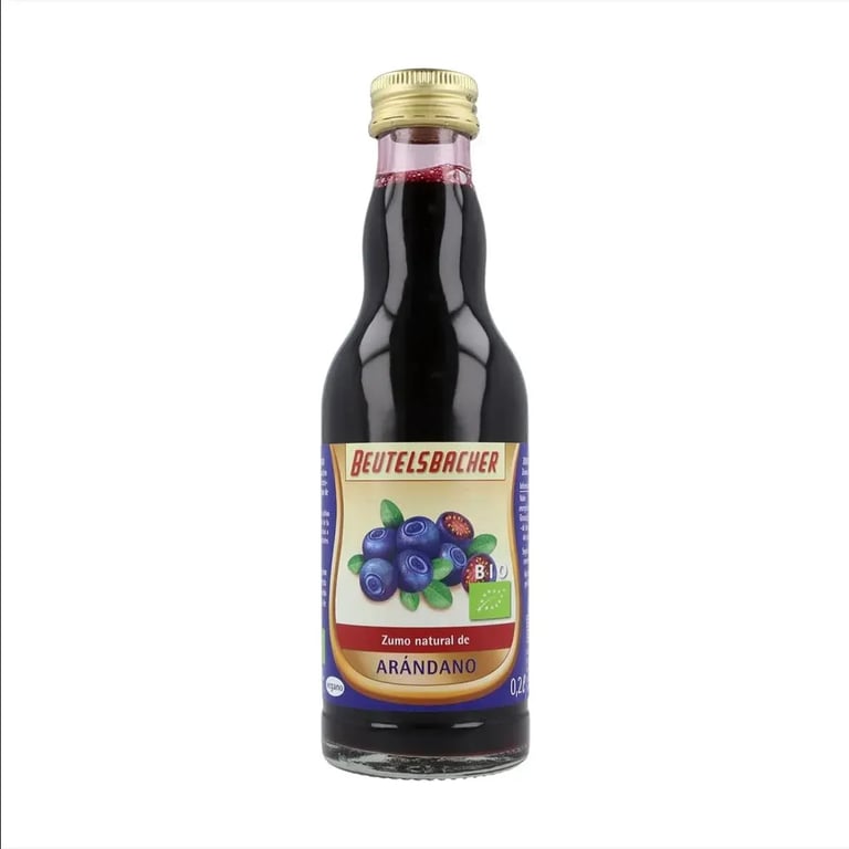Jus De Myrtille Noir Bio