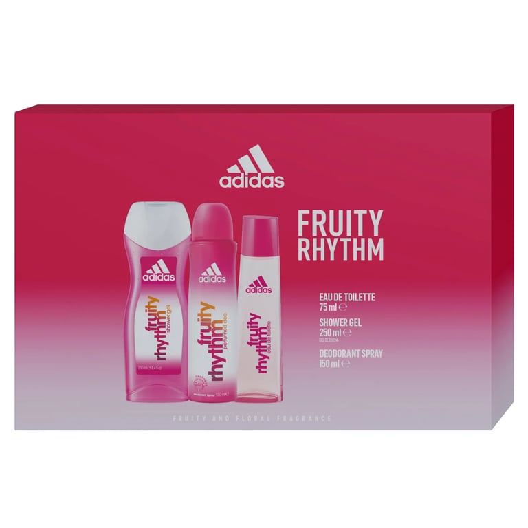 Fruity Rhythm EDT 75 ml + Gel 250 ml + Déodorant 150 ml