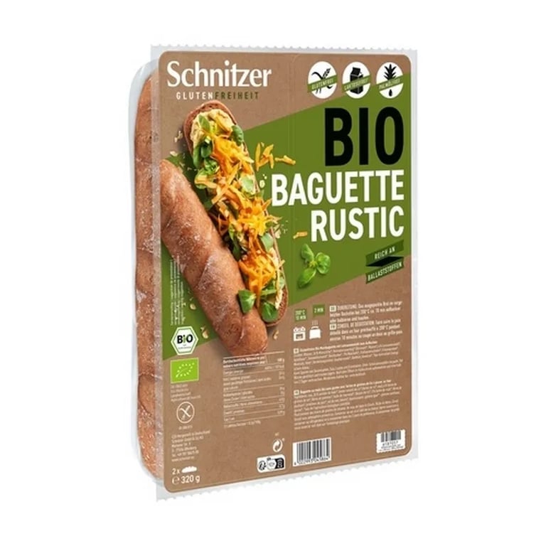 Pain Baguette Rustique Sans Gluten Bio